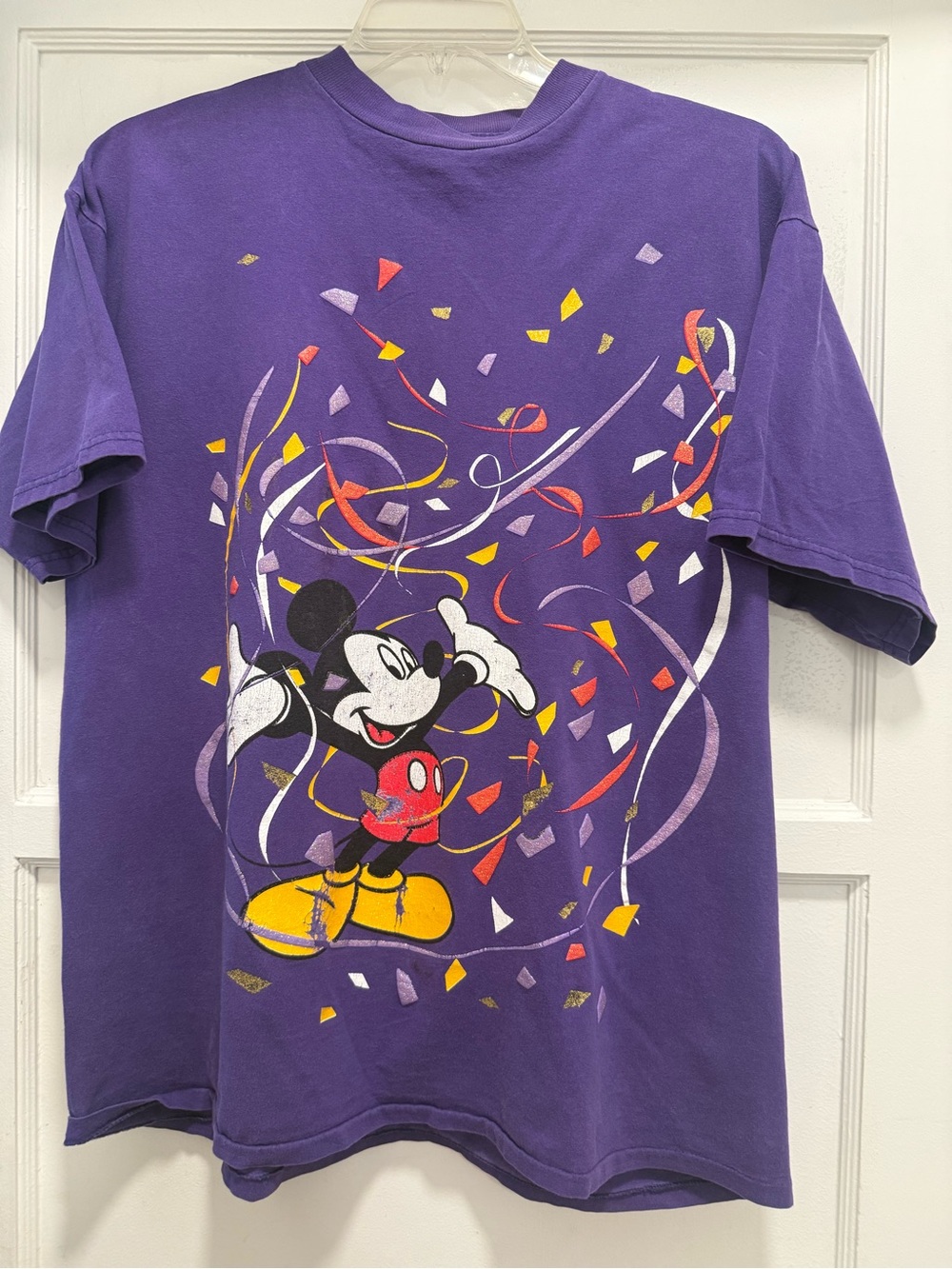 Vintage Mickey Unlimited Label MICKEY MOUSE Confetti Celebration XL